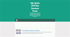 Desktop Screenshot of lombaapasaja.com