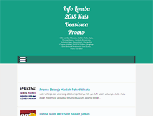 Tablet Screenshot of lombaapasaja.com